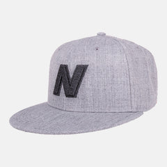 Athletic Grey Exploded Logo Hat New Balance Accessories