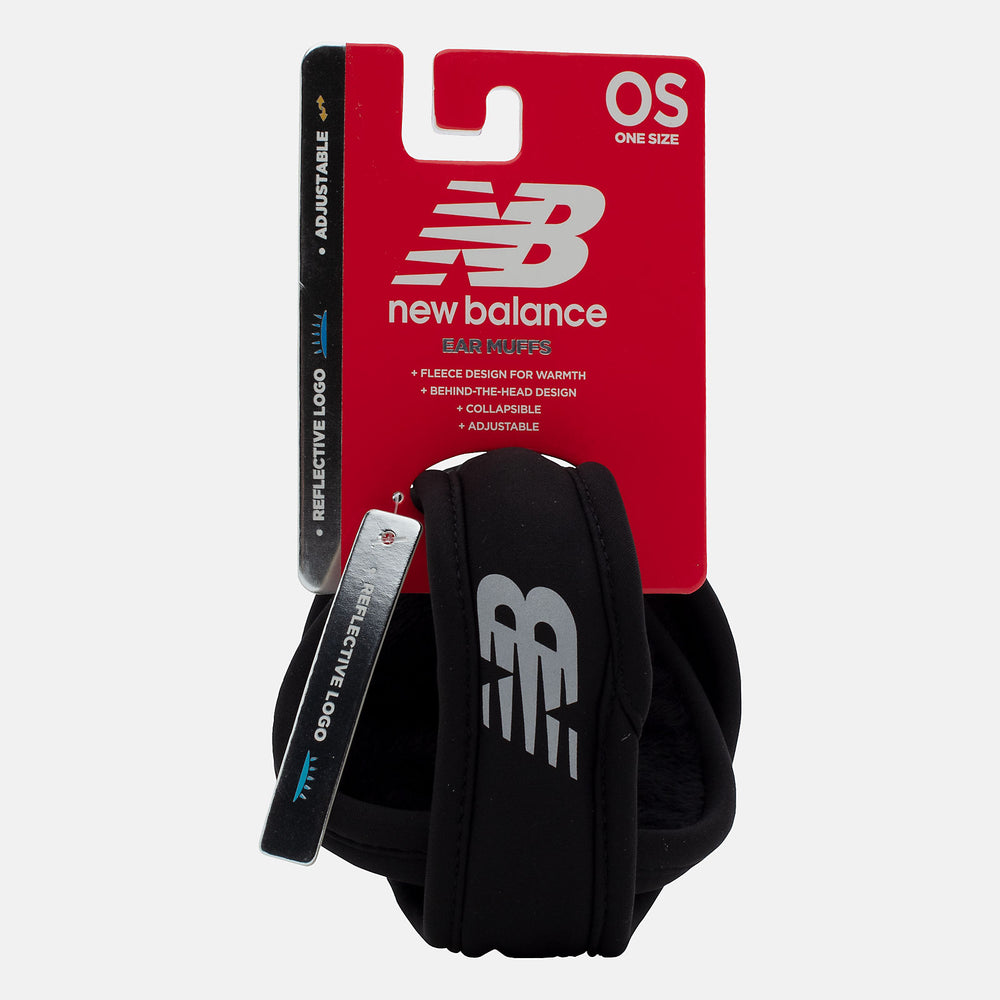 Black NB Earmuffs New Balance Accessories