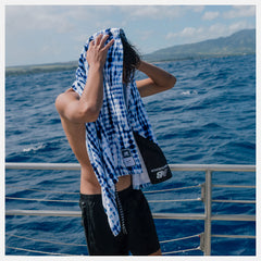 Indigo/White Slowtide X New Balance Pocket Towel New Balance Accessories
