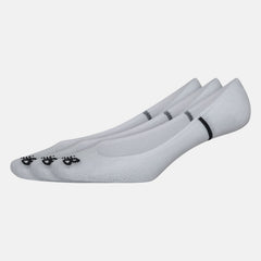 White Ultra No Show Liner Socks 3 Pack New Balance Accessories