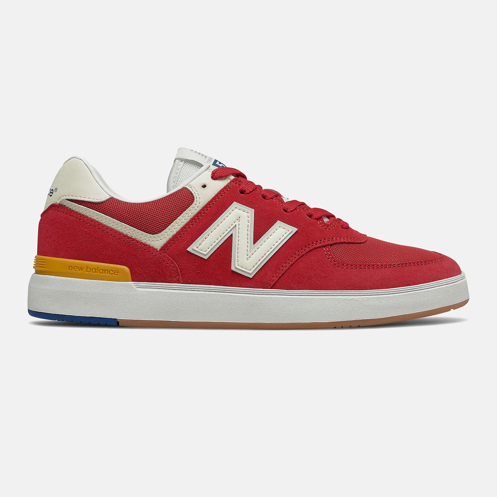 Red/White New Balance All Coasts AM574 New Balance Shoes