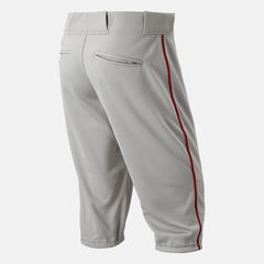 Grey/Red Adversary 2 Baseball Piped Knicker Athletic New Balance Clothing
