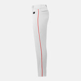 White/Red Adversary 2 Baseball Piped Pant Tapered New Balance Clothing