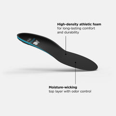 Light Blue/Black Sport Thin-Fit Arch Support CFX Insole New Balance Accessories
