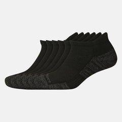 Black Performance Cushion Low Cut Tab Socks 6 Pack New Balance Accessories