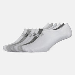 White No Show Liner Socks 6 Pack New Balance Accessories
