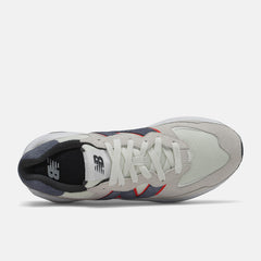NB White/Navy 57/40 New Balance Shoes
