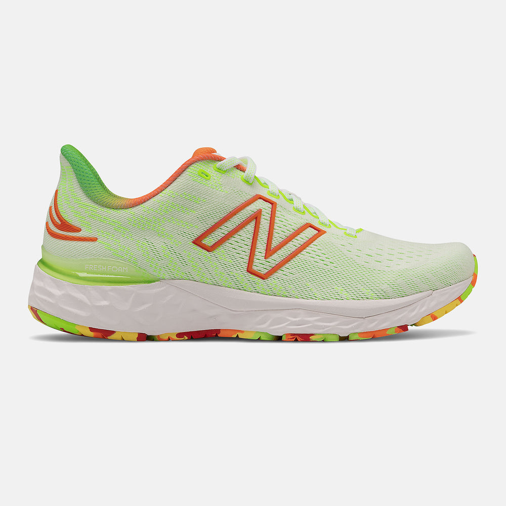 White/Energy Lime Fresh Foam 880v11 New Balance Shoes