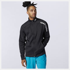 Black Tenacity Knit Jacket New Balance Clothing