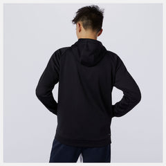Black Tenacity Performance Fleece Full Zip New Balance Clothing