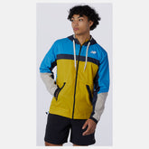 Gold R.W.T. Lightweight Woven Jacket New Balance Clothing