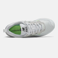 White/Summer Fog 574 New Balance Shoes