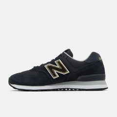 Navy 574 New Balance Shoes