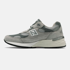 Grey/White Made in US 992 New Balance Shoes