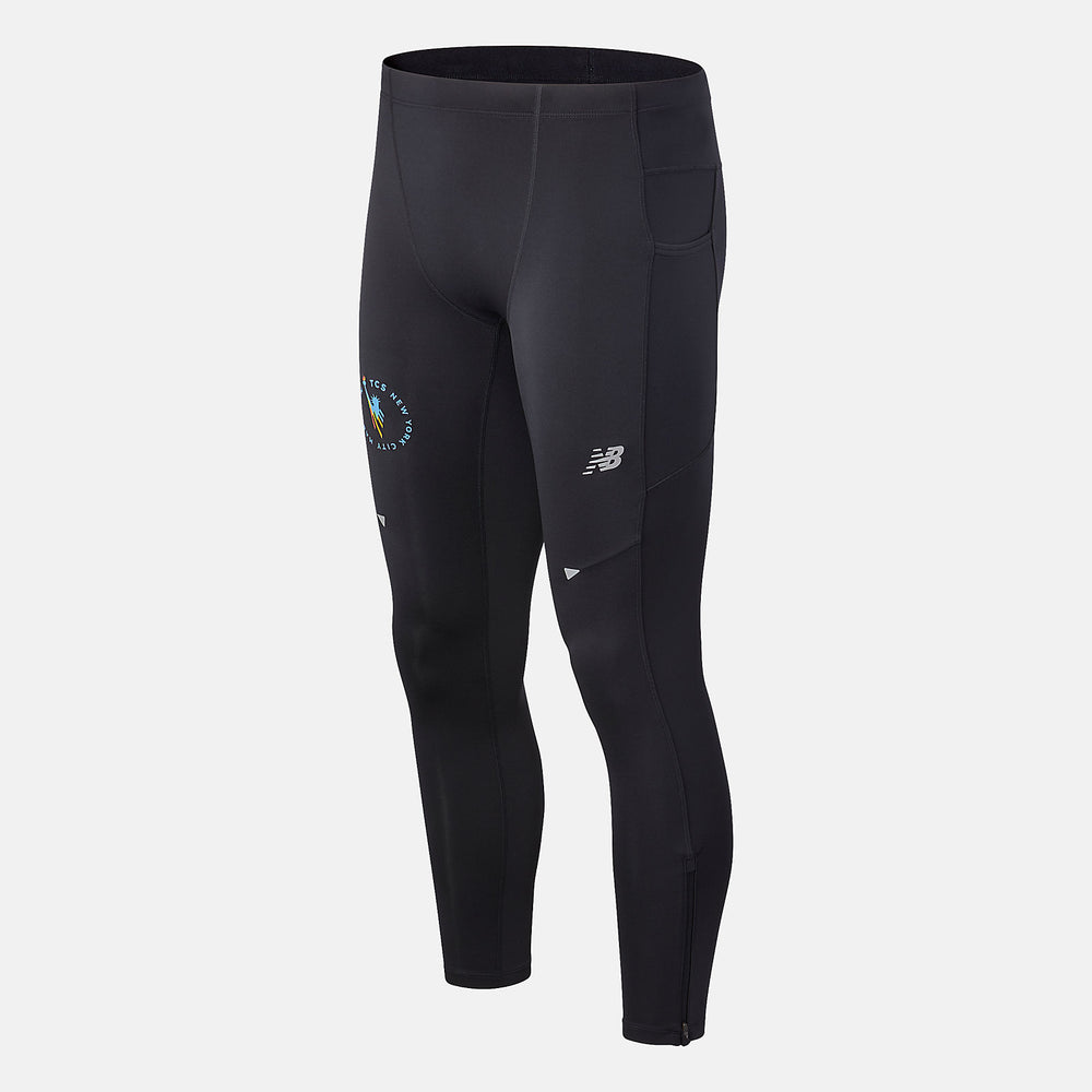 Black NYC Marathon Impact Run Tight New Balance Clothing