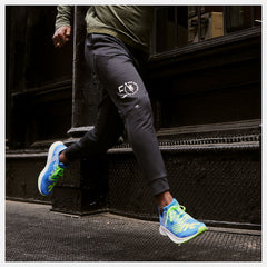 Black Heather NYC Marathon Q Speed Run Pant New Balance Clothing