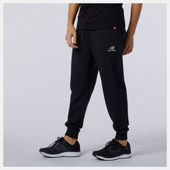 Black NB Essentials Embroidered Pant New Balance Clothing