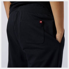 Black NB Essentials Embroidered Pant New Balance Clothing