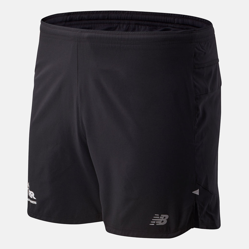 Black RFL Impact Run 5 Inch Short New Balance Clothing