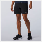 Black Impact Run 7 Inch Short New Balance Clothing