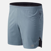 Ocean Grey Impact Run 7 Inch Short New Balance Clothing