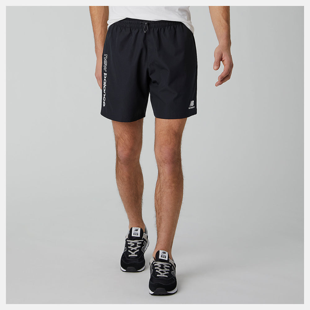 Black NB Athletics Wind Short New Balance Clothing