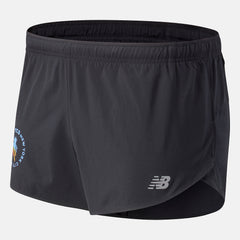 Black NYC Marathon Impact Run 3 inch Split Short New Balance Clothing