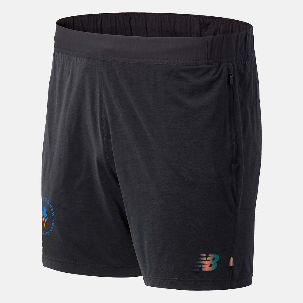 Black NYC Marathon Q Speed Fuel Short New Balance Clothing