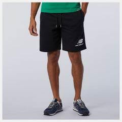 Black NB Essentials Stacked Logo Short New Balance Clothing