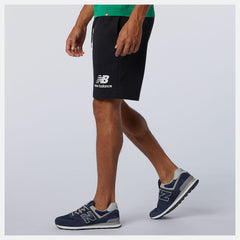 Black NB Essentials Stacked Logo Short New Balance Clothing