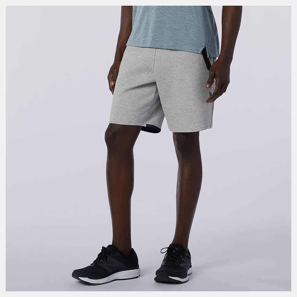 Athletic Grey Fortitech Fleece Short New Balance Clothing