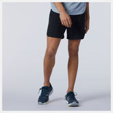 Black Q Speed Fuel 7 Inch Short New Balance Clothing