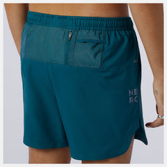 Mountain Teal Q Speed Fuel 5 Inch Short New Balance Clothing