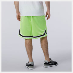 Bleached Lime Glo NB Athletics Psy Varsity Mesh Short New Balance Clothing