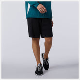 Black NB Athletics Higher Learning Fleece Short New Balance Clothing