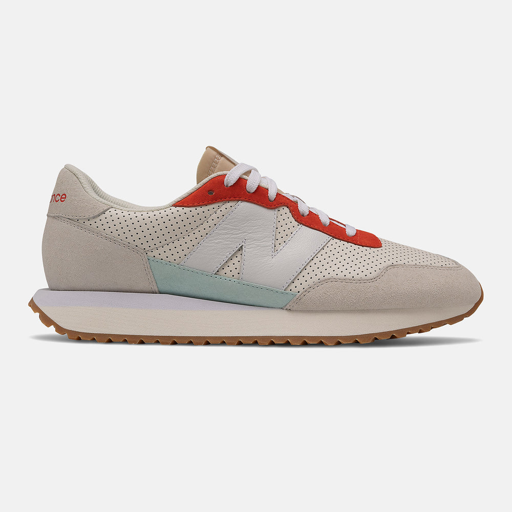 White/Ghost Pepper 237 New Balance Shoes