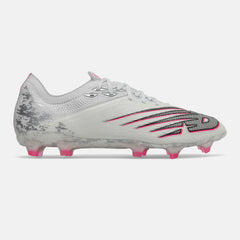 White/Silver Furon V6+ Pro FG New Balance Shoes