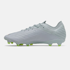 Light Cyclone/Bleached Lime Glo FURON V6+ Pro Leather FG New Balance Shoes