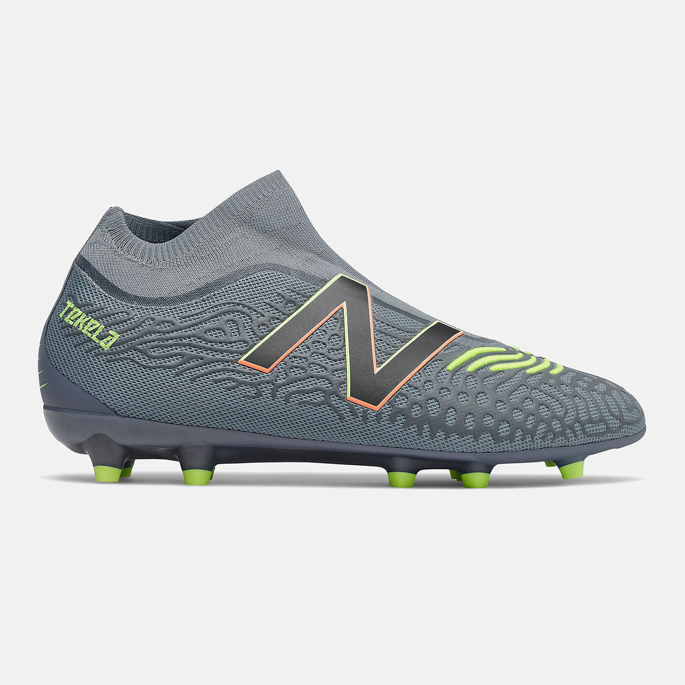 Thunder/Bleached Lime Glo Tekela v3 Magia FG New Balance Shoes