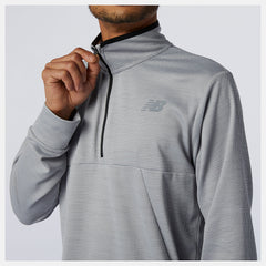 Athletic Grey Tenacity Quarter Zip New Balance Clothing