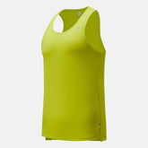 Sulpher Yellow Impact Run Singlet New Balance Clothing