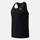 Black Accelerate Singlet New Balance Clothing