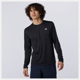 Black Accelerate Long Sleeve New Balance Clothing
