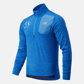 Faded Cobalt NYC Marathon Impact Run Grid Back Half Zip New Balance Clothing