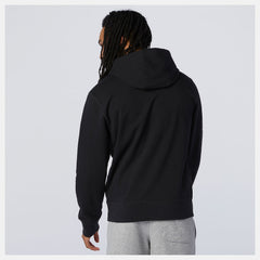 Black NYC Marathon Essentials Stacked Logo Po Hoodie New Balance Clothing