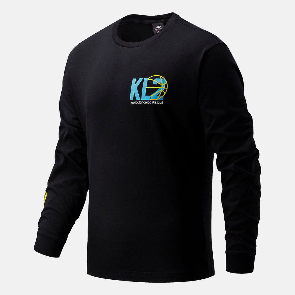 Black KL2 Moreno Valley LS Tee New Balance Clothing