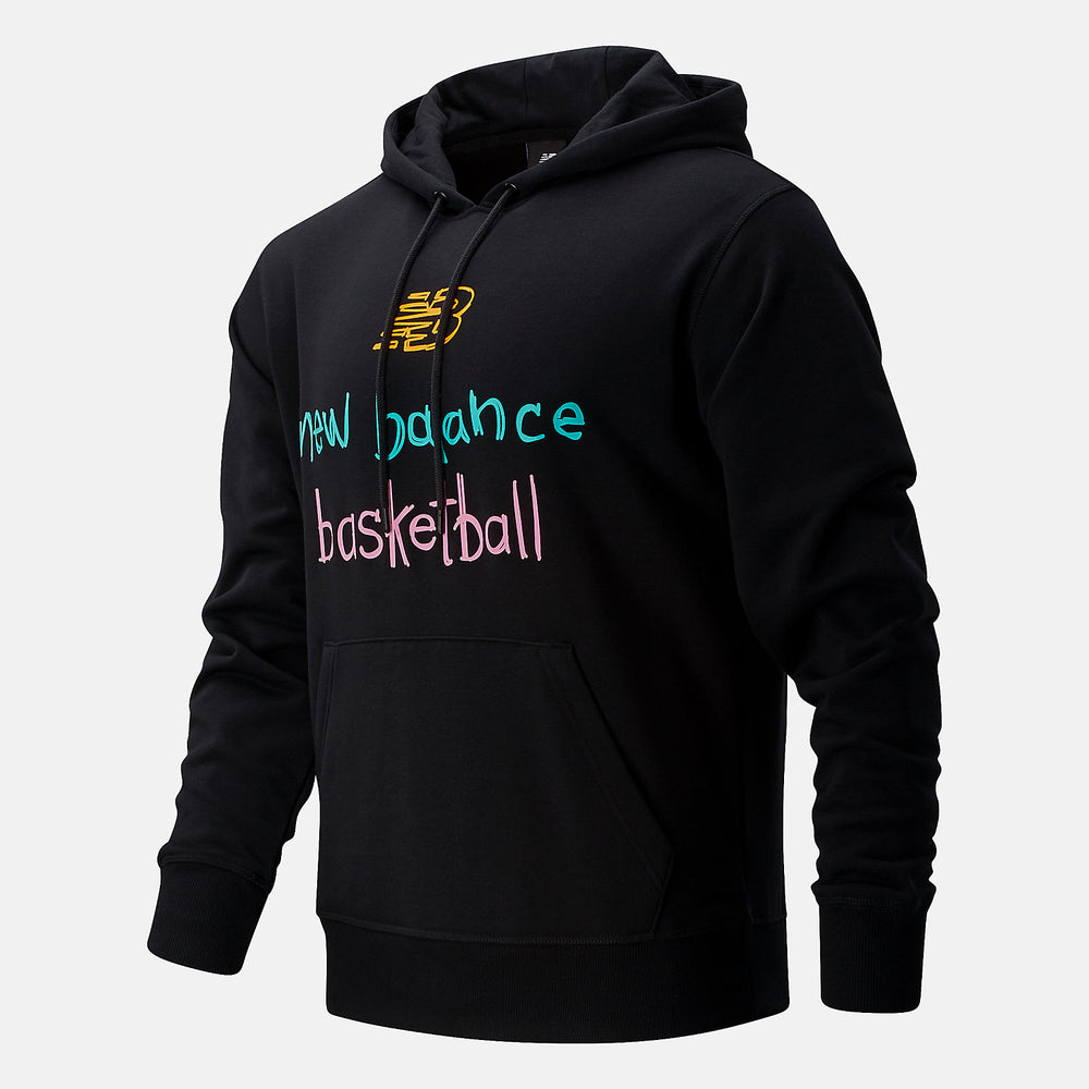 Black Multi NB Swish Hoodie New Balance Clothing