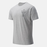Athletic Grey NB Swish Tee New Balance Clothing