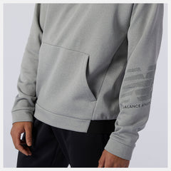 Athletic Grey Tenacity Fleece Pullover New Balance Clothing