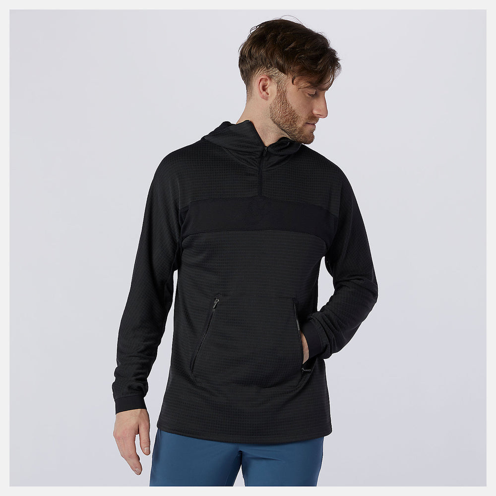 Black R.W.T. Tech Quarter Zip New Balance Clothing